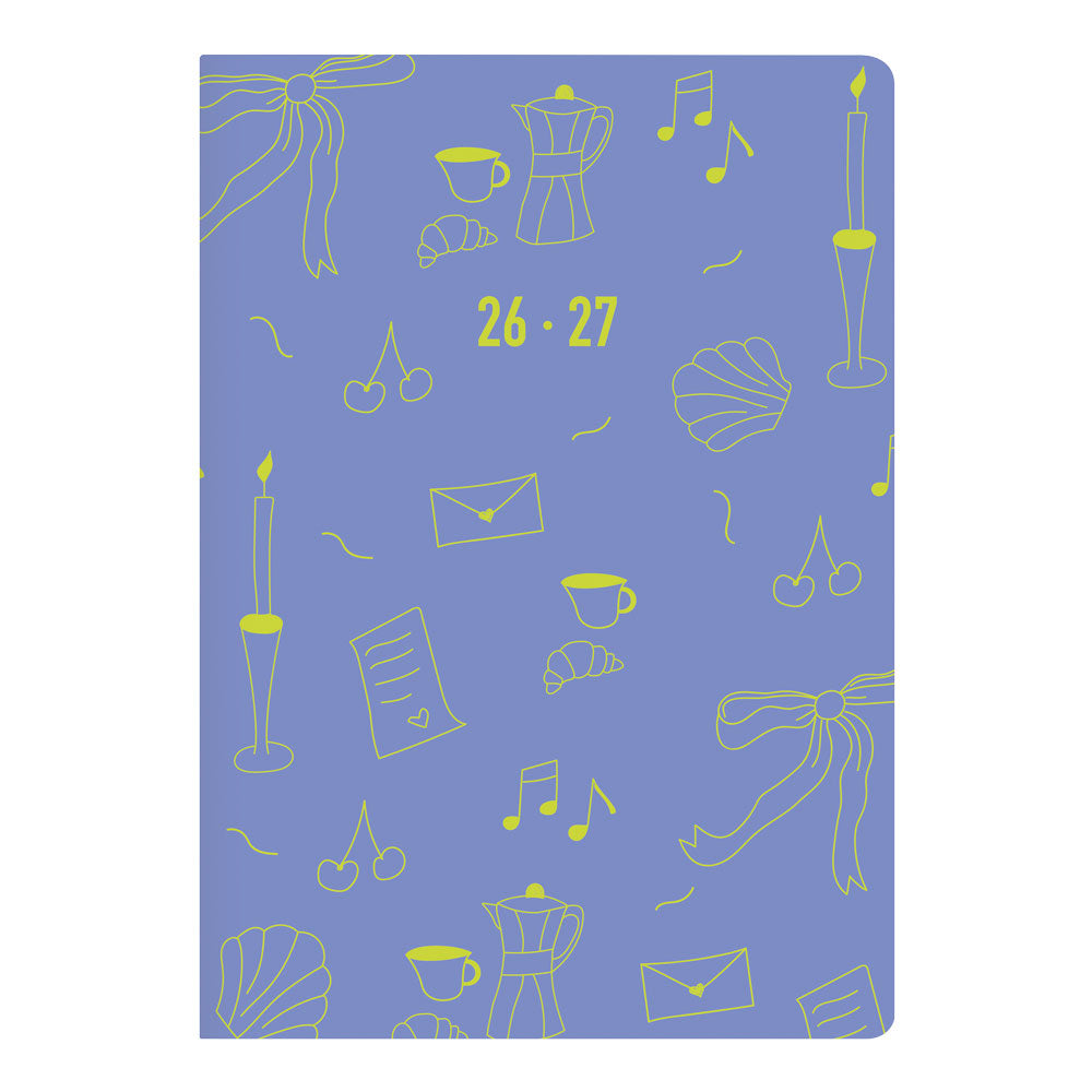 Little Joys Academic Weekly Planner, A5, 2026 - 2027 - Multilingual  27-031996 #color_little-joys-blue