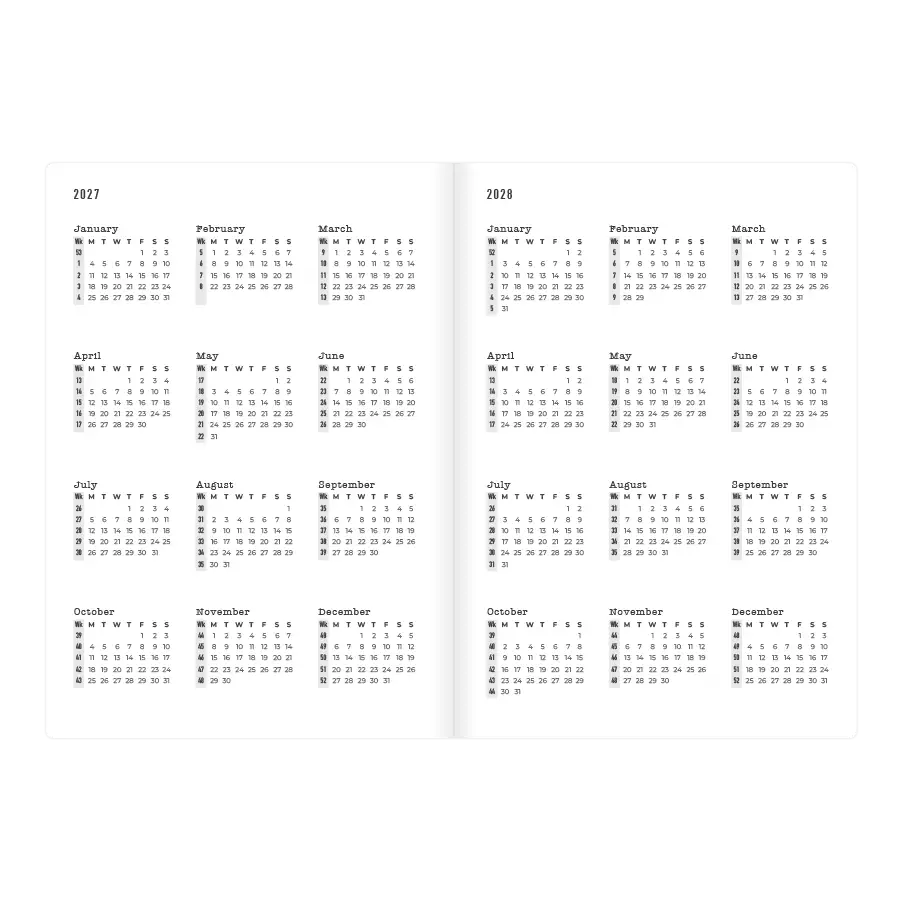 Letts A5 Weekly Planner, Essence, 2027 Teal 27-082633#color_essence-teal