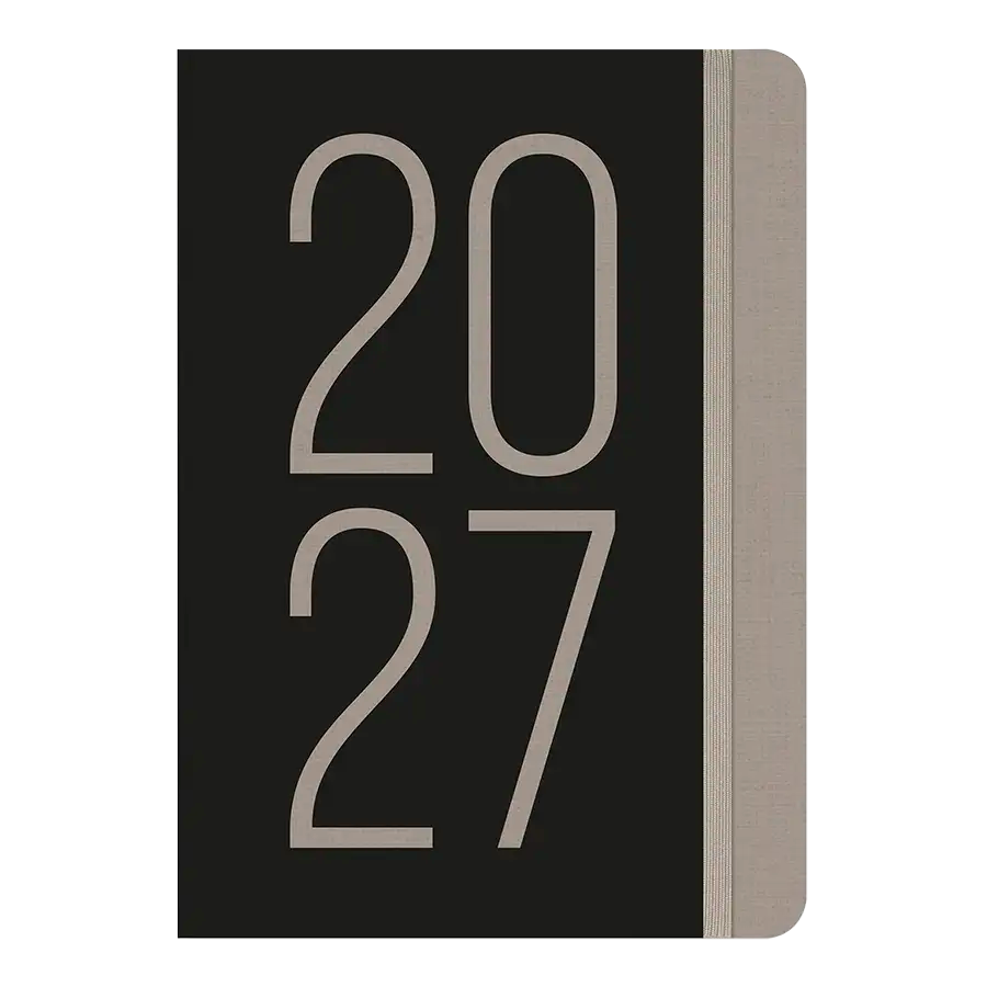 Letts A5 Weekly Planner, Essence, 2027 Teal 27-082633#color_essence-black