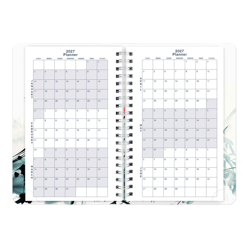 Blueline Dramatic Floral Weekly/Monthly Planner, 2027 C101G.01-27