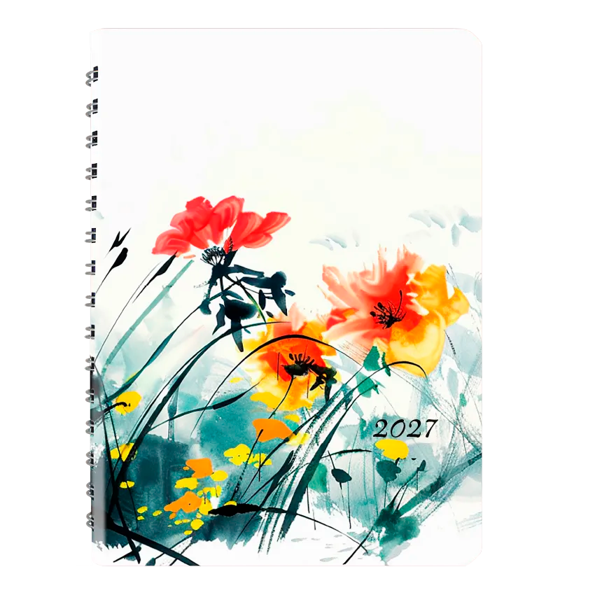 Blueline Dramatic Floral Weekly/Monthly Planner, 2027 C101G.01-27