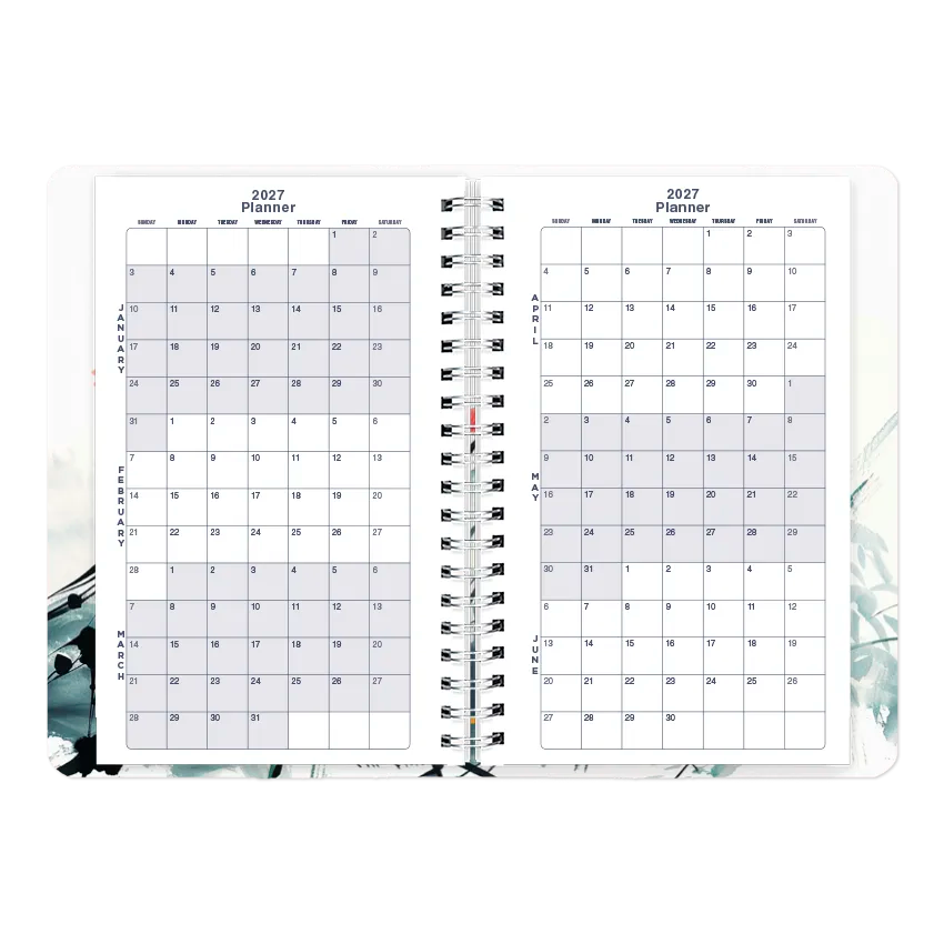 Blueline Dramatic Floral Weekly/Monthly Planner, 2027 C101G.01-27
