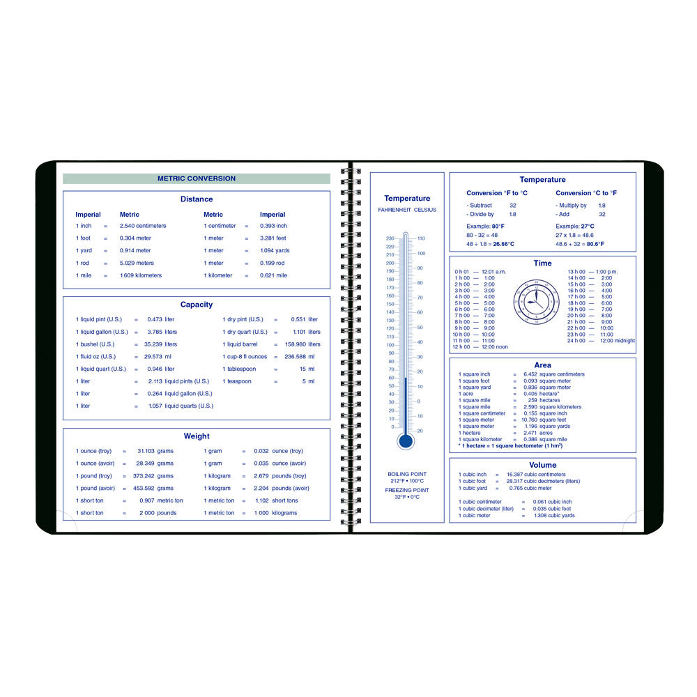 Plan & Link™ Monthly Planner, 2027, 16 Months C1512.81T-27 Blueline