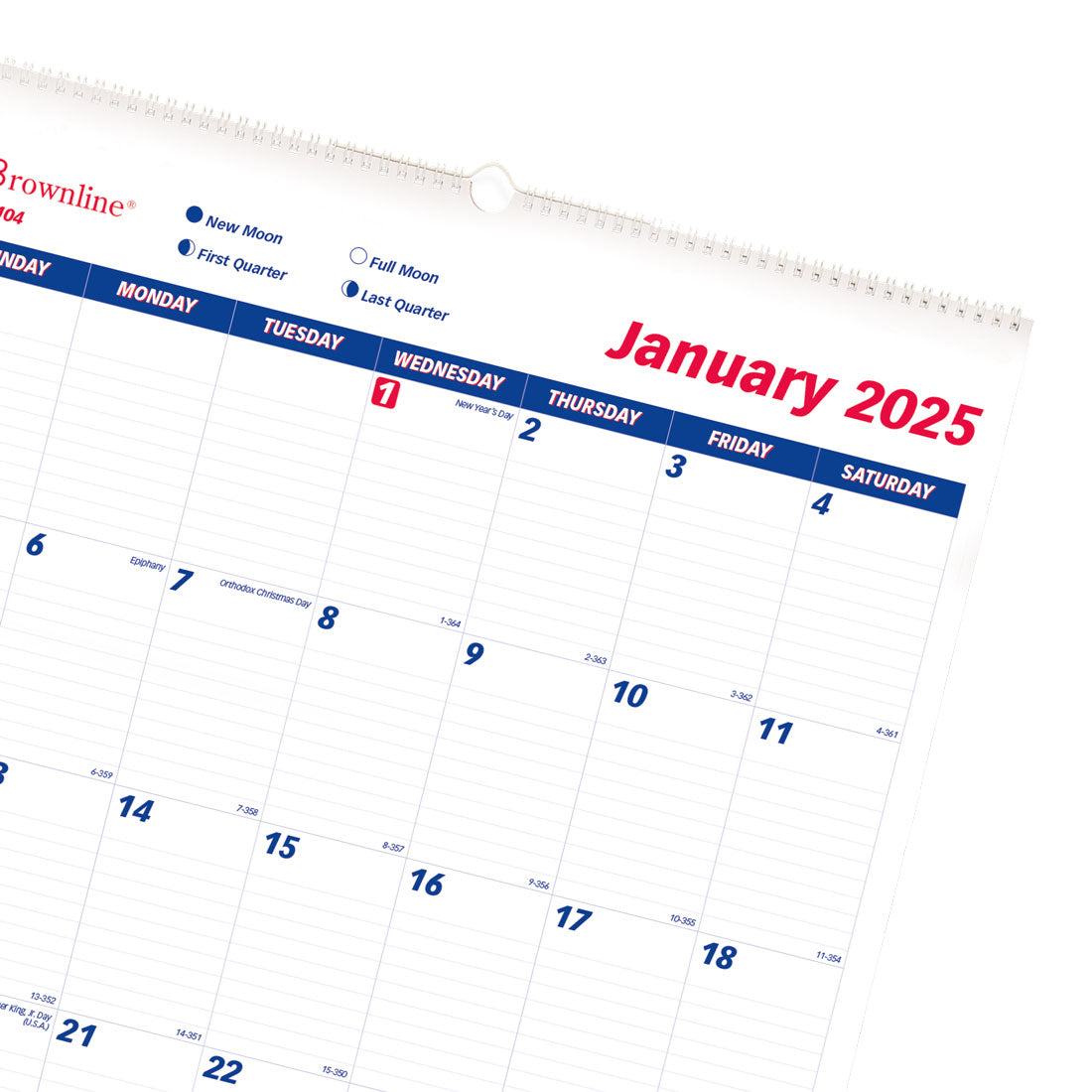 Monthly Wall Calendar 2025 (C171104-25)