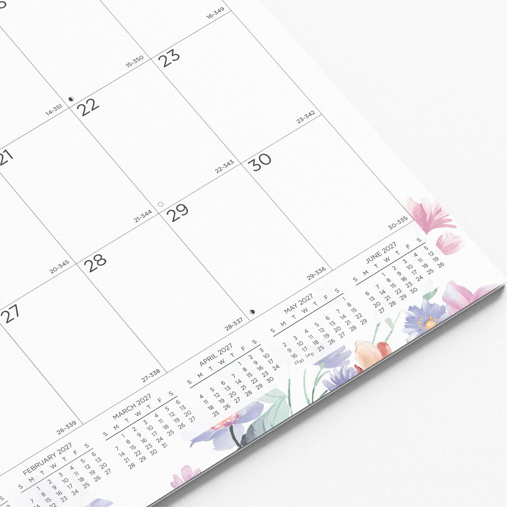 Monthly Wall Calendar, Passion, 2027 C173126-27 Blueline