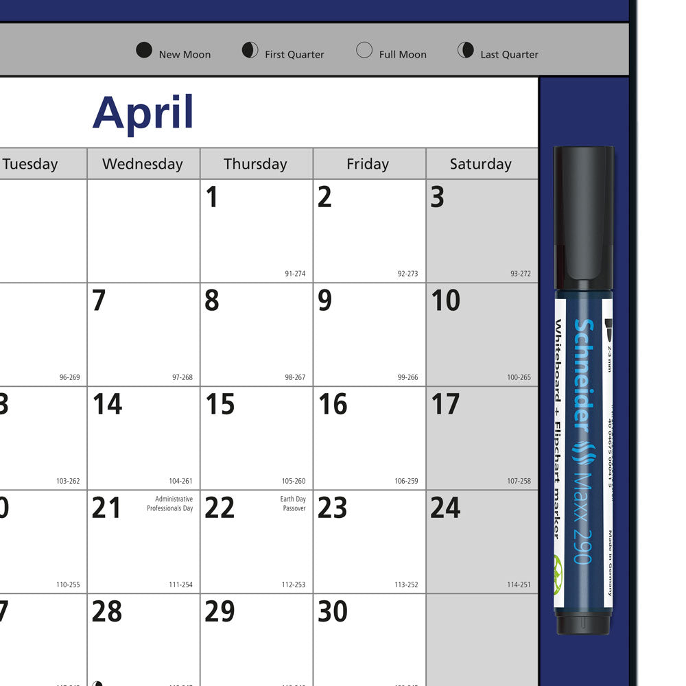 Yearly Wall Planner, 2027 C177368-27 Brownline