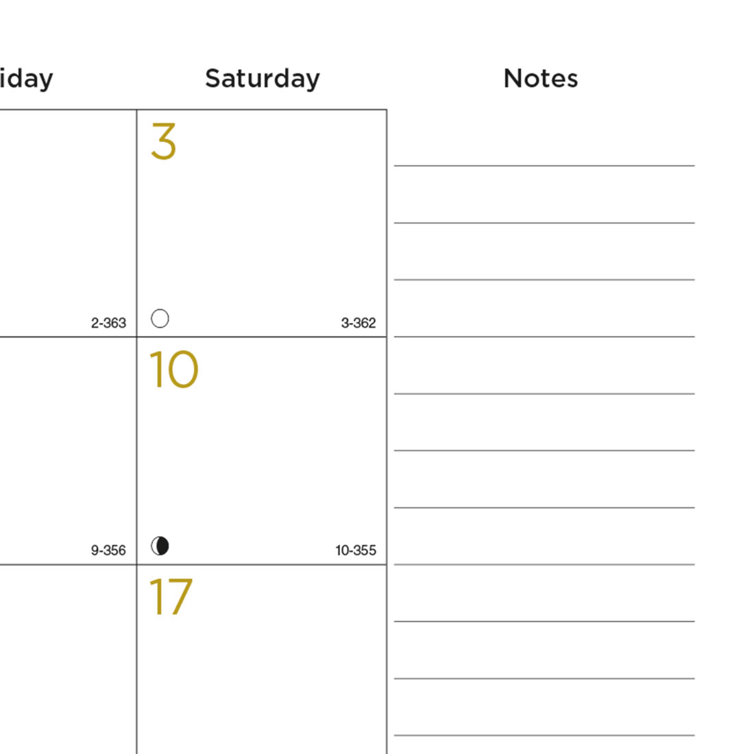 Blueline Classic Gold Monthly Desk Pad Calendar, 2026 C199003-26