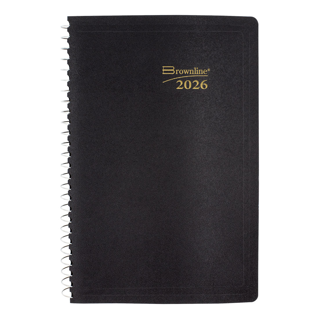 Blueline Essential Daily Planner, Black, 2026 C2504.81T-26
