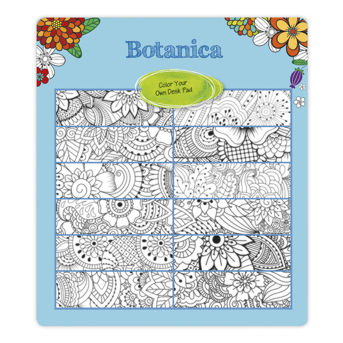 DoodlePlan™ Coloring Desk Pad 2025 (C2917311-25)