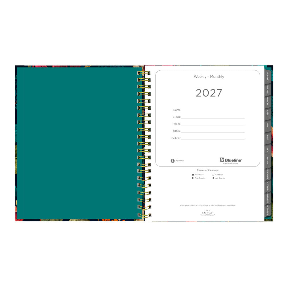 Wildflower Glow 17-Month Weekly Planner, 2026 - 2027 - English C471117.01-27