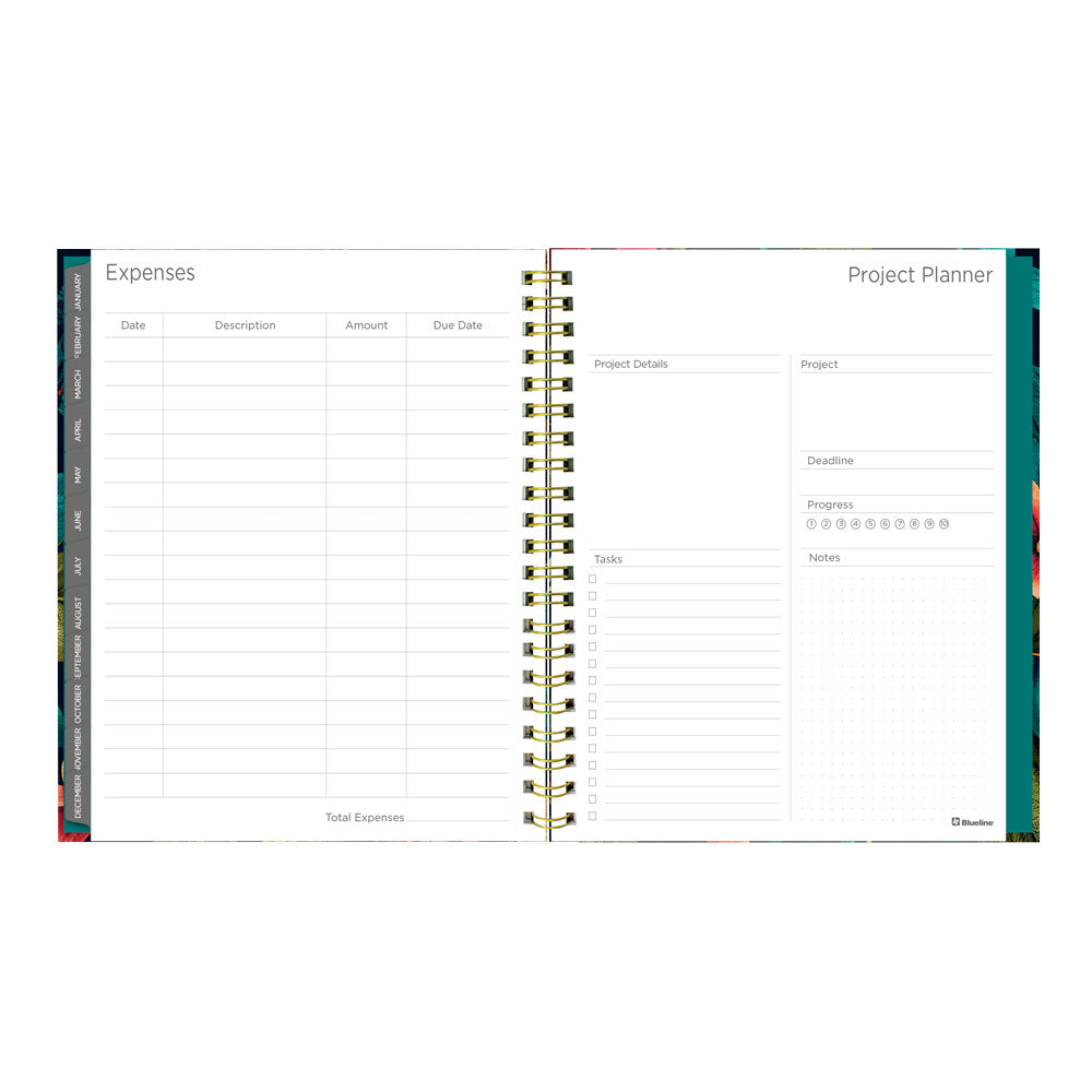Wildflower Glow 17-Month Weekly Planner, 2026 - 2027 - English C471117.01-27
