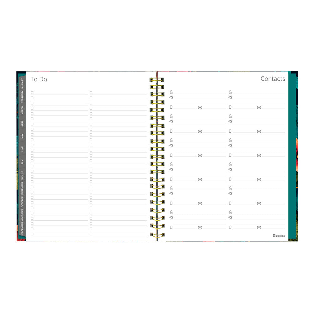Wildflower Glow 17-Month Weekly Planner, 2026 - 2027 - English C471117.01-27