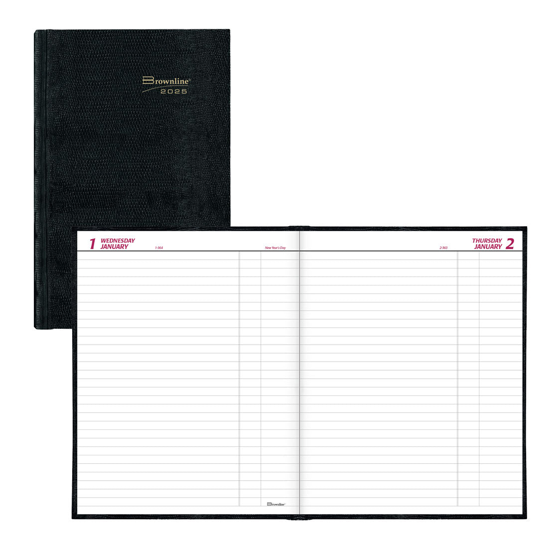 Daily Planner 2025, English, C550.BLK#color_black