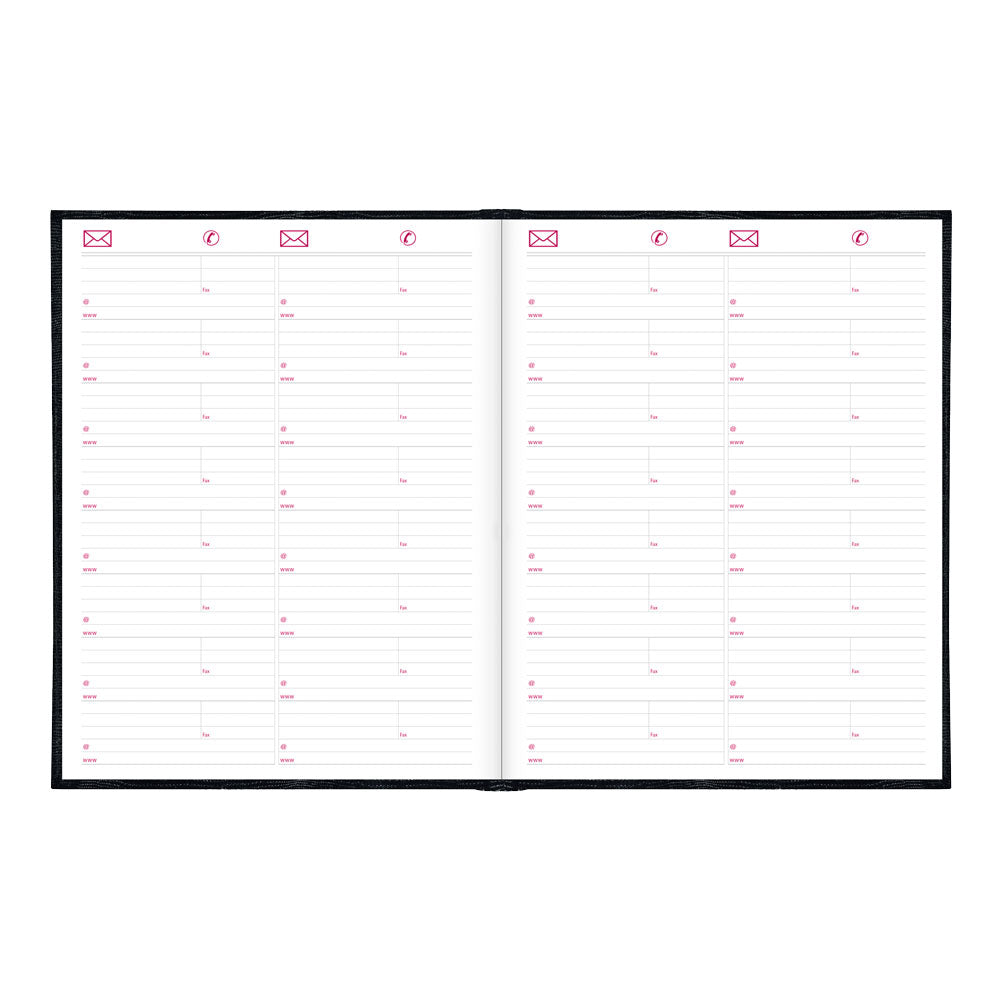 Traditional Daily Untimed Planner, 2027 Black C550.BLK-27#color_black