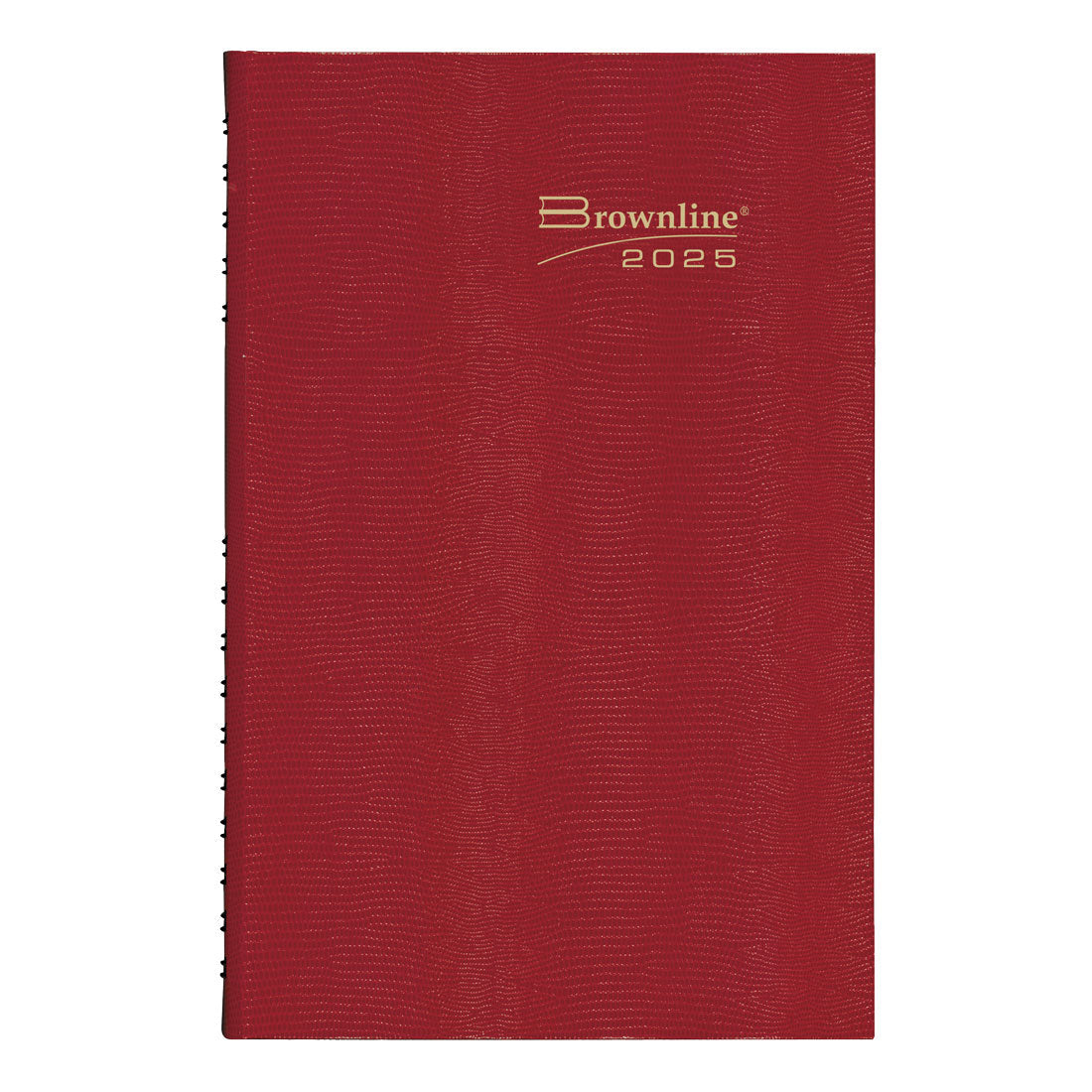 CoilPro Daily Planner 2025, English, Red, C550C.RED