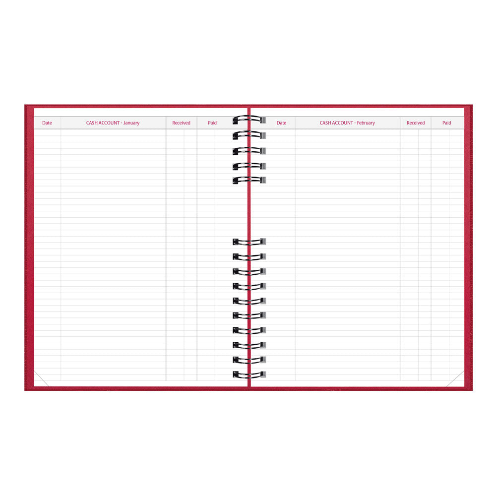 Brownline CoilPro™ Daily Untimed Planner, 2027, Bright Red C550C.RED-27