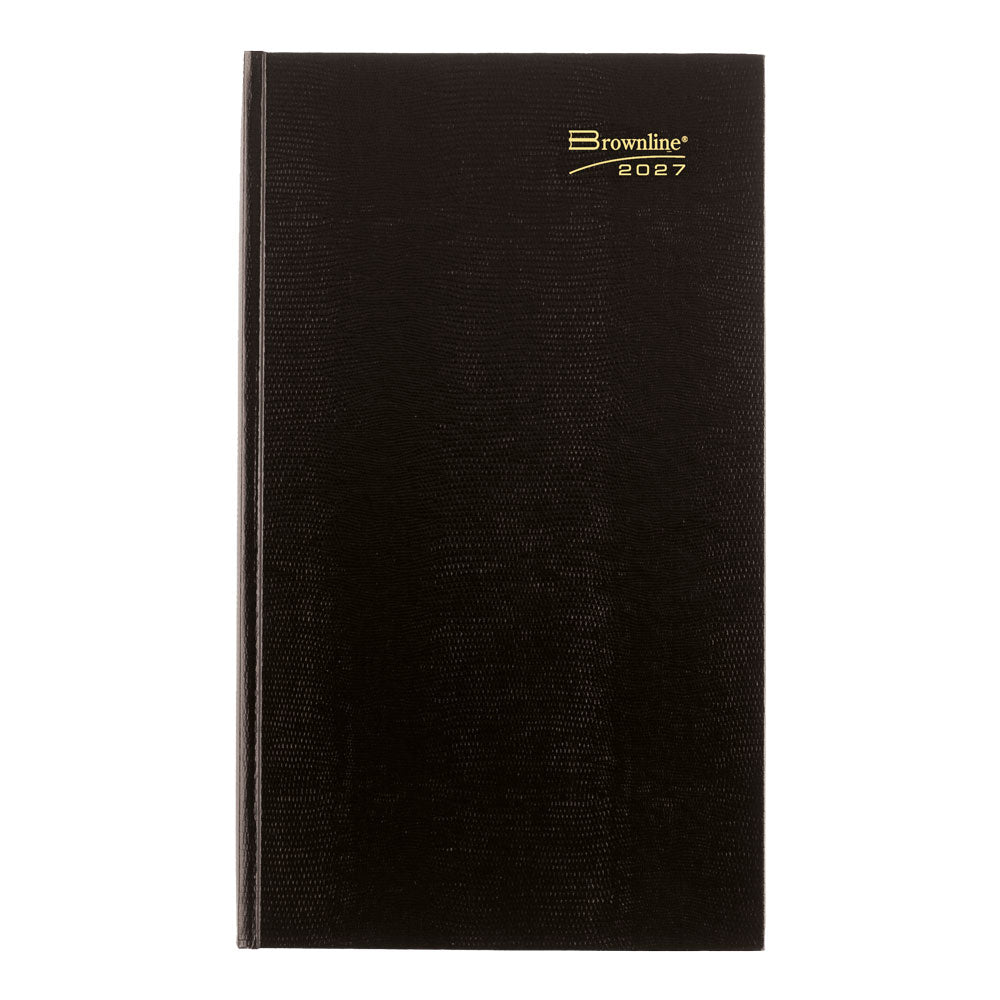 Traditional Daily Untimed Planner, 2027 Black C551.BLK-27 - Brownline#color_black