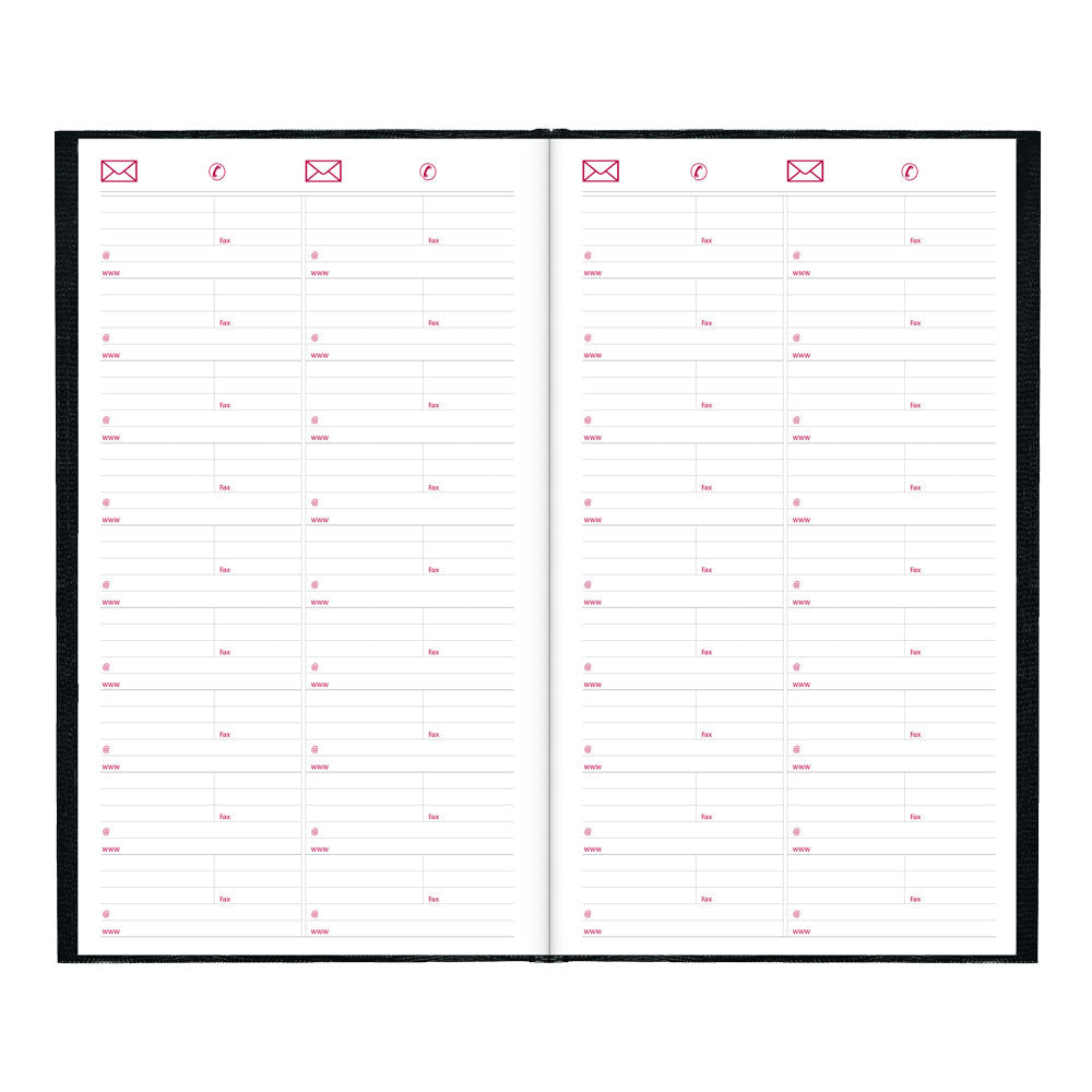 Traditional Daily Untimed Planner, 2027 Black C551.BLK-27 - Brownline#color_black