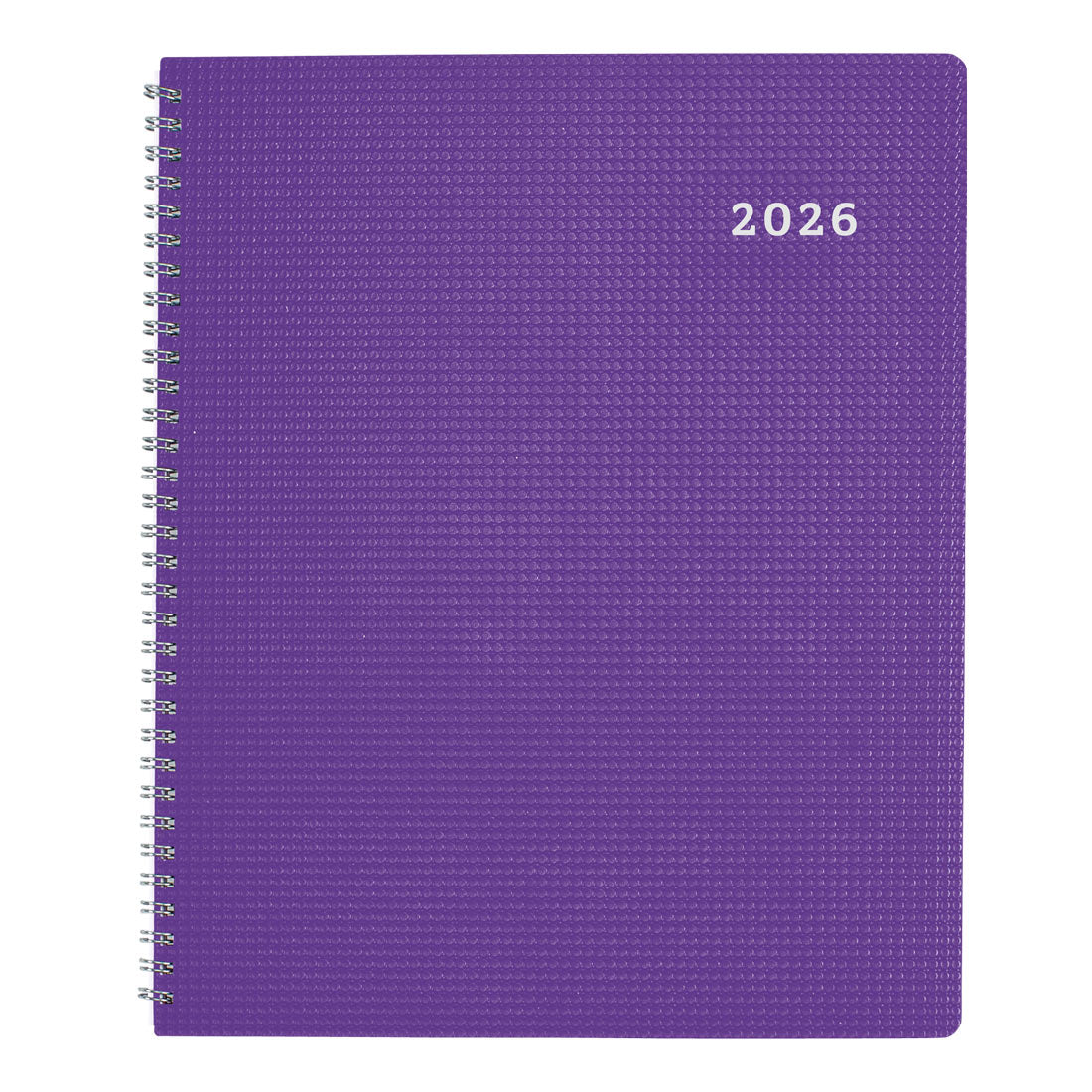 Timanager® DuraFlex 2026 7-Day Weekly /Monthly Planner, 13 Months C5930V.86T-26 #color_purple