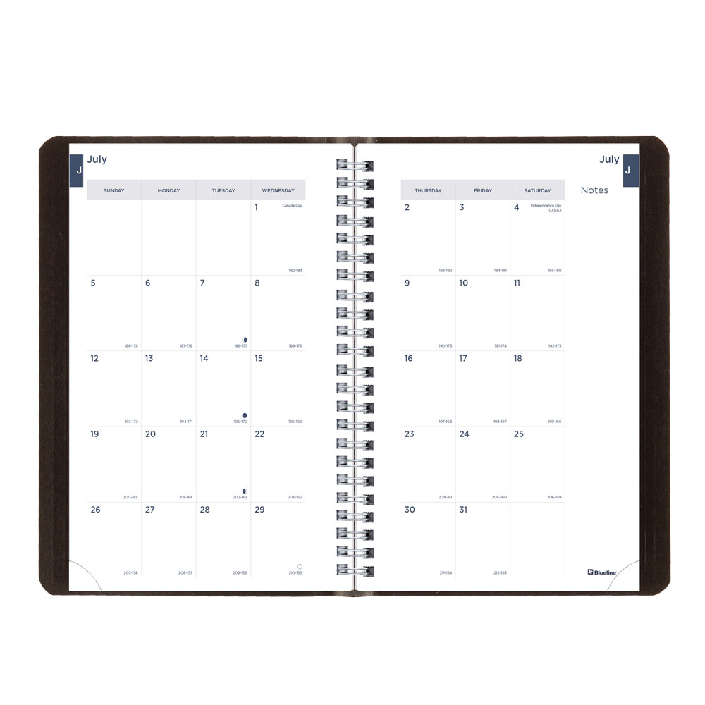 Academic Weekly Planner, Classic Black, 2026-2027 - English CA101.BLK-27