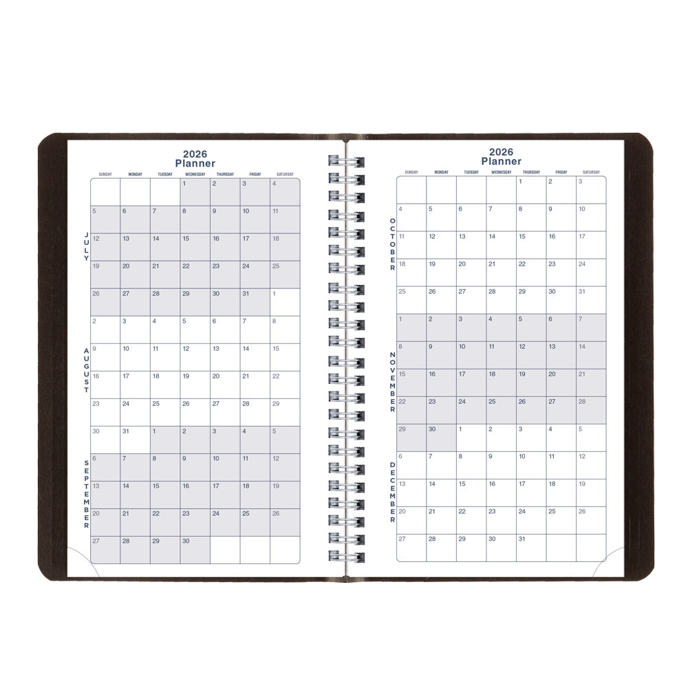 Academic Weekly Planner, Classic Black, 2026-2027 - English CA101.BLK-27