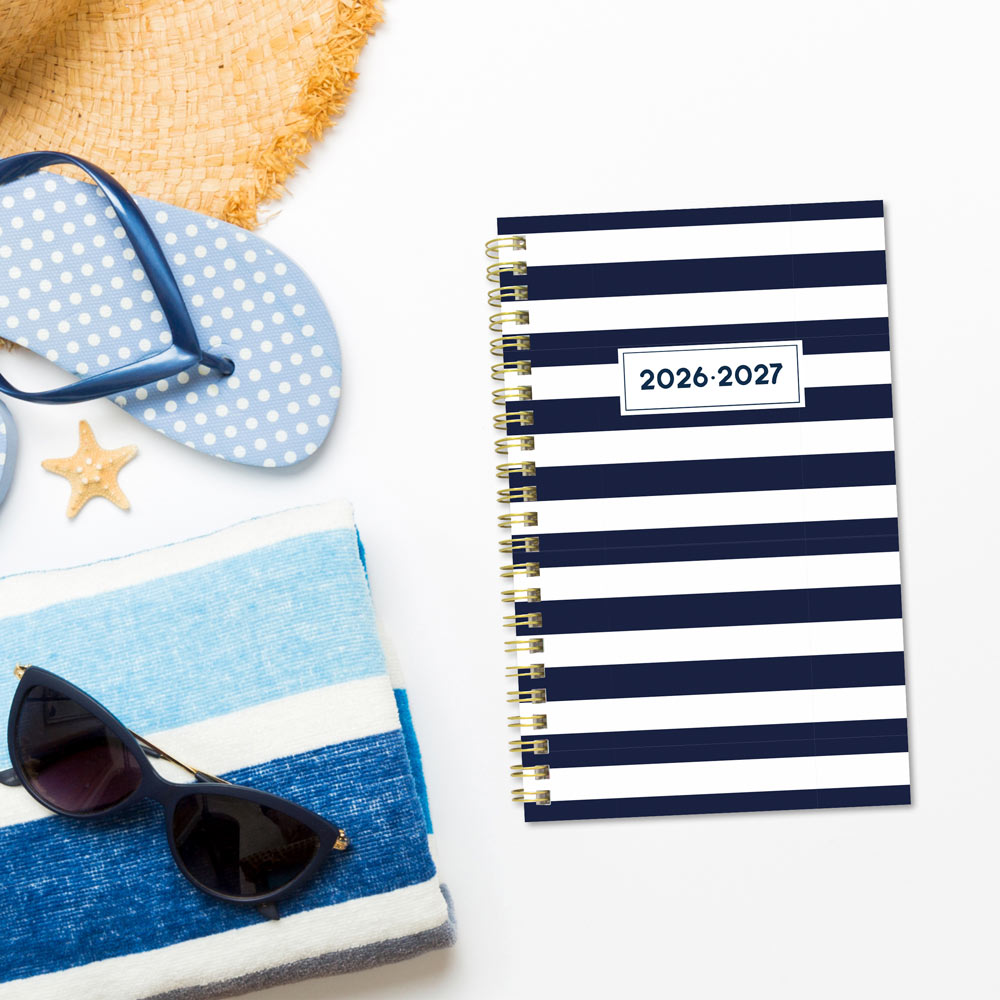 Academic Weekly Planner, Nautical, 2026 - 2027 CA114PH.02-27 #color_cabana