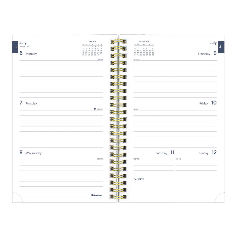 Academic Weekly Planner, Nautical, 2026 - 2027 CA114PH.03-27 #color_shells