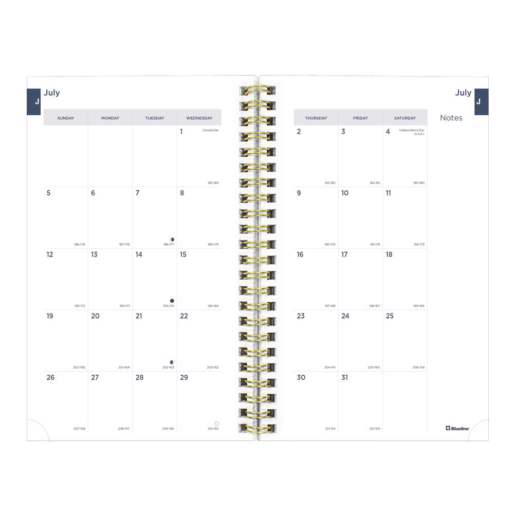 Academic Weekly Planner, Splash, 2026 - 2027 CA114PI.01-27 #color_raindrops
