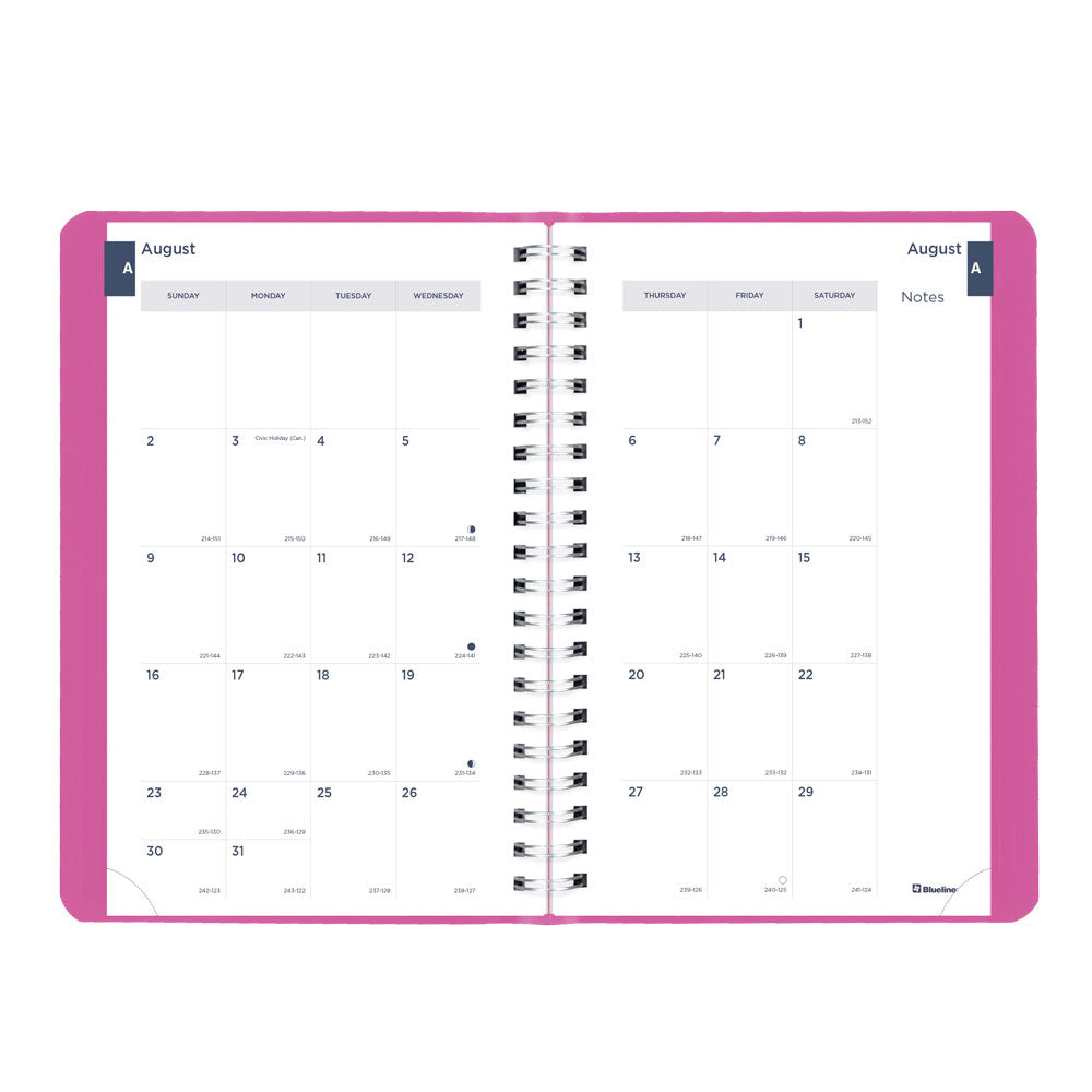 Academic Daily Planner, Fashion, 2026 - 2027 - English CA201F.01-27 #color_fashion-pink