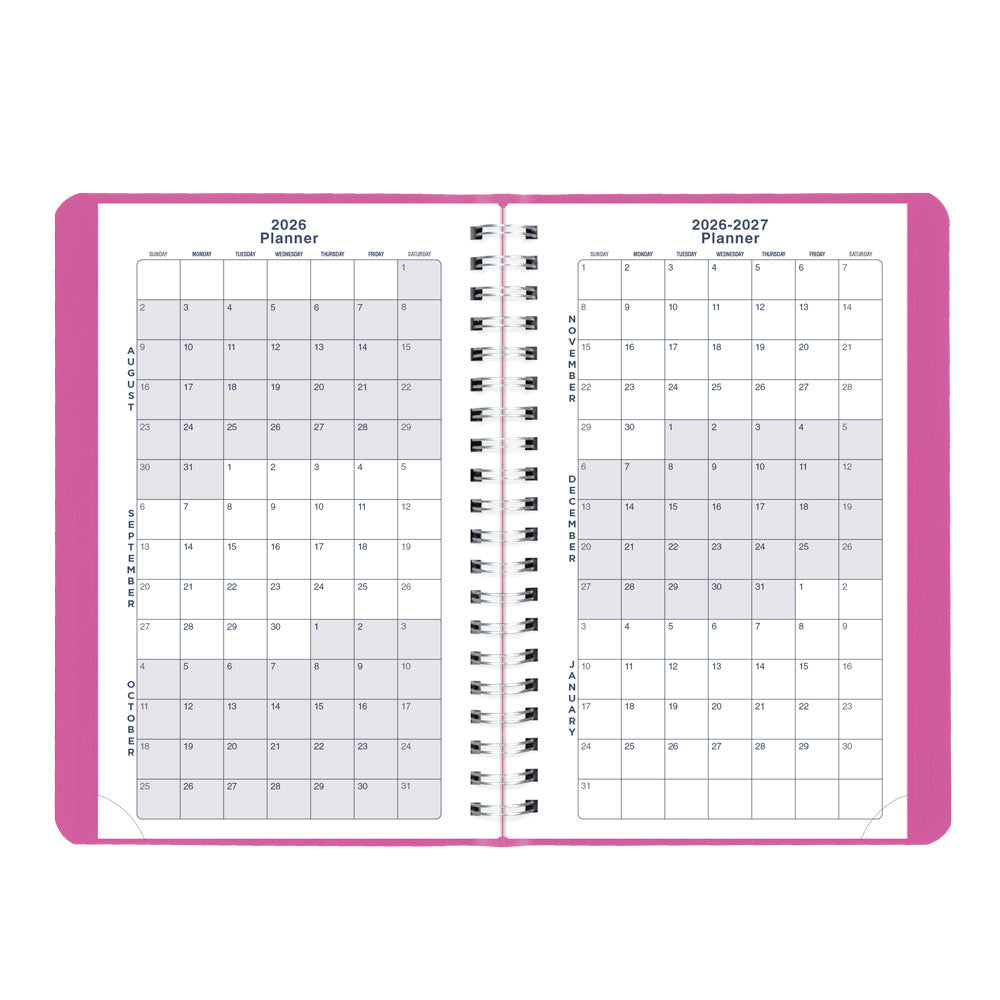 Academic Daily Planner, Fashion, 2026 - 2027 - English CA201F.01-27 #color_fashion-pink