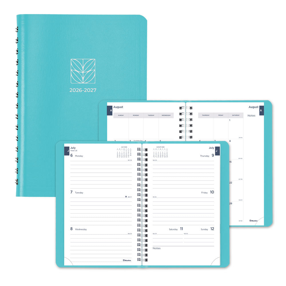 Academic Daily Planner, Fashion, 2026 - 2027 - English CA201F.02-27 #color_fashion-blue