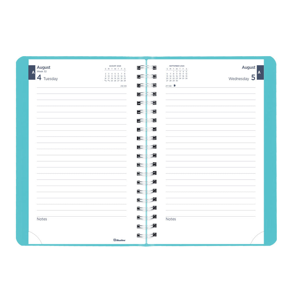 Academic Daily Planner, Fashion, 2026 - 2027 - English CA201F.02-27 #color_fashion-blue