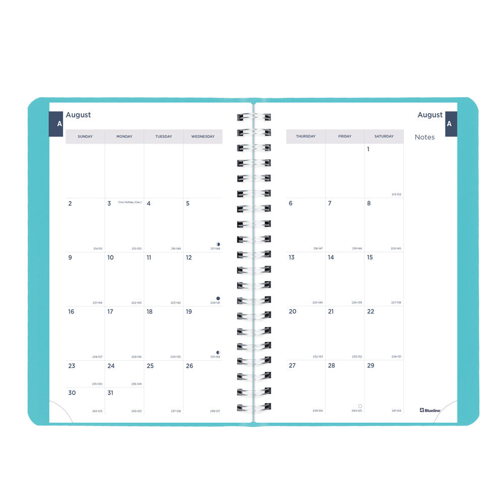 Academic Daily Planner, Fashion, 2026 - 2027 - English CA201F.02-27 #color_fashion-blue
