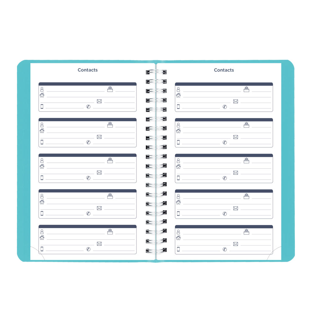 Academic Daily Planner, Fashion, 2026 - 2027 - English CA201F.02-27 #color_fashion-blue