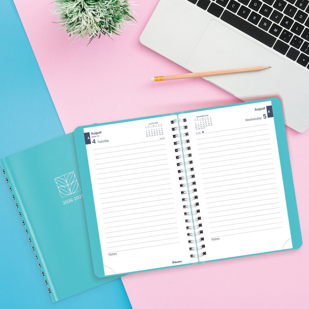 Academic Daily Planner, Fashion, 2026 - 2027 - English CA201F.02-27 #color_fashion-blue