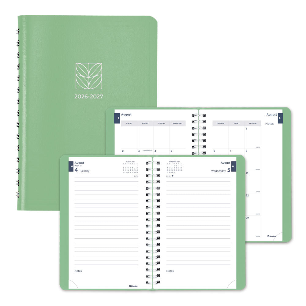 Academic Daily Planner, Fashion, 2026 - 2027 - English CA201F.03-27 #color_fashion-green