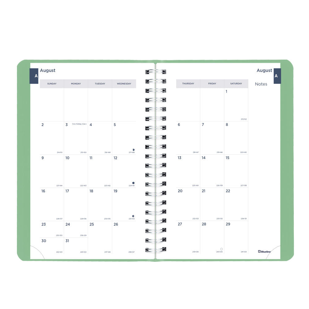 Academic Daily Planner, Fashion, 2026 - 2027 - English CA201F.03-27 #color_fashion-green