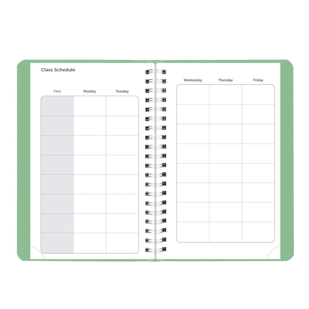Academic Daily Planner, Fashion, 2026 - 2027 - English CA201F.03-27 #color_fashion-green