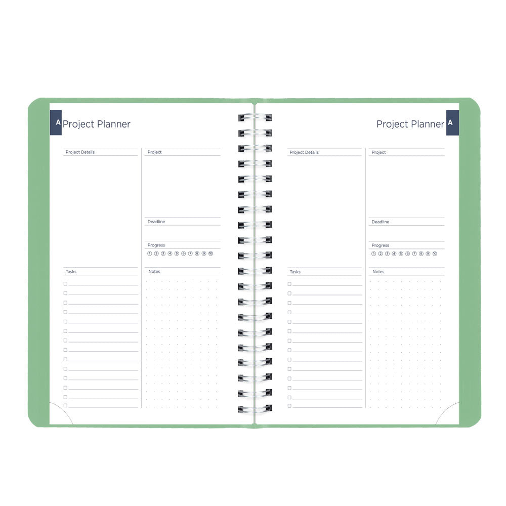 Academic Daily Planner, Fashion, 2026 - 2027 - English CA201F.03-27 #color_fashion-green
