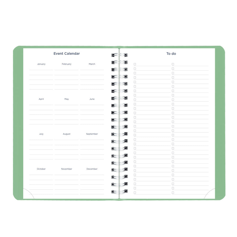Academic Daily Planner, Fashion, 2026 - 2027 - English CA201F.03-27 #color_fashion-green
