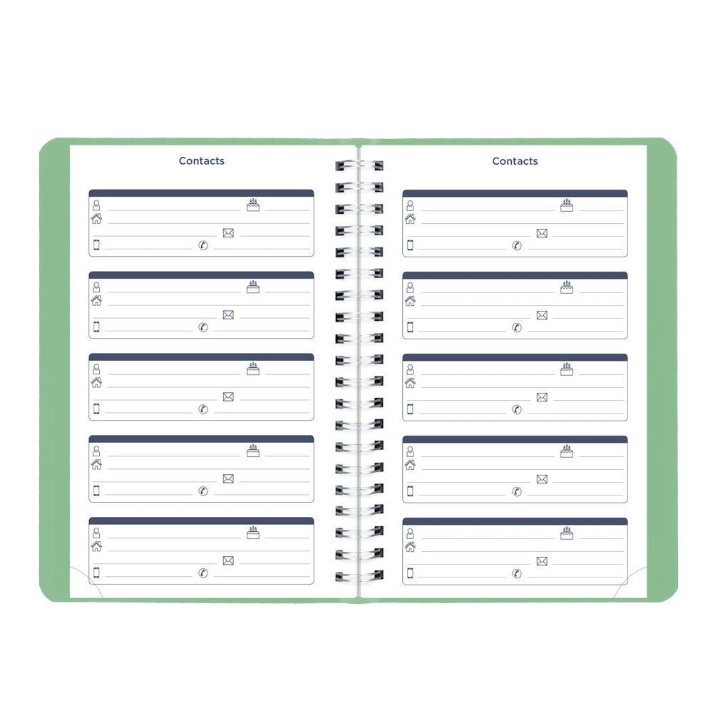 Academic Daily Planner, Fashion, 2026 - 2027 - English CA201F.03-27 #color_fashion-green