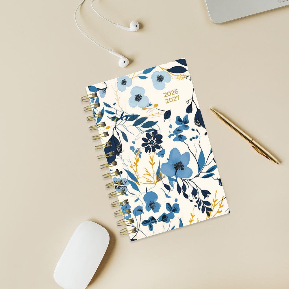 Academic Daily Planner, Blossom, 2026 - 2027 - English CA214PG.01-27 #color_blossom-yellow