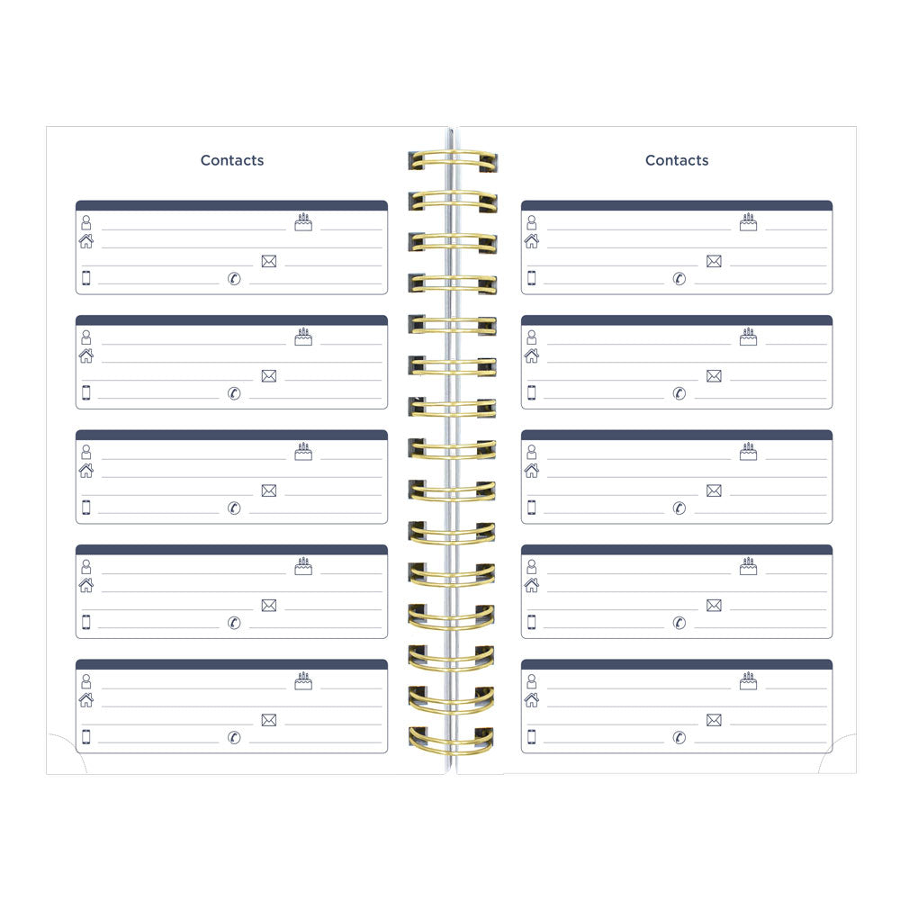 Academic Daily Planner, Nautical, 2026 - 2027 - English CA214PH.02-27 #color_cabana