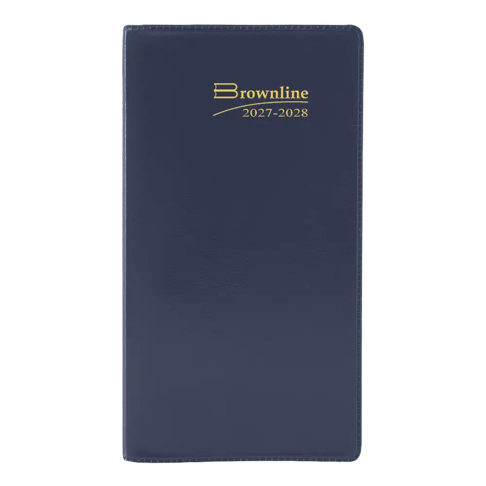Monthly Two-Year Pocket Planner, Assorted Colors, 2027-2028 - English (CA24.AST-27)