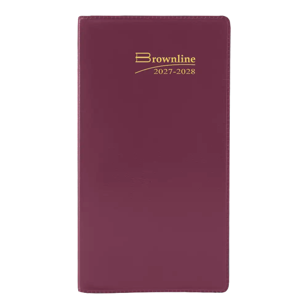 Monthly Two-Year Pocket Planner, Assorted Colors, 2027-2028 - English (CA24.AST-27)
