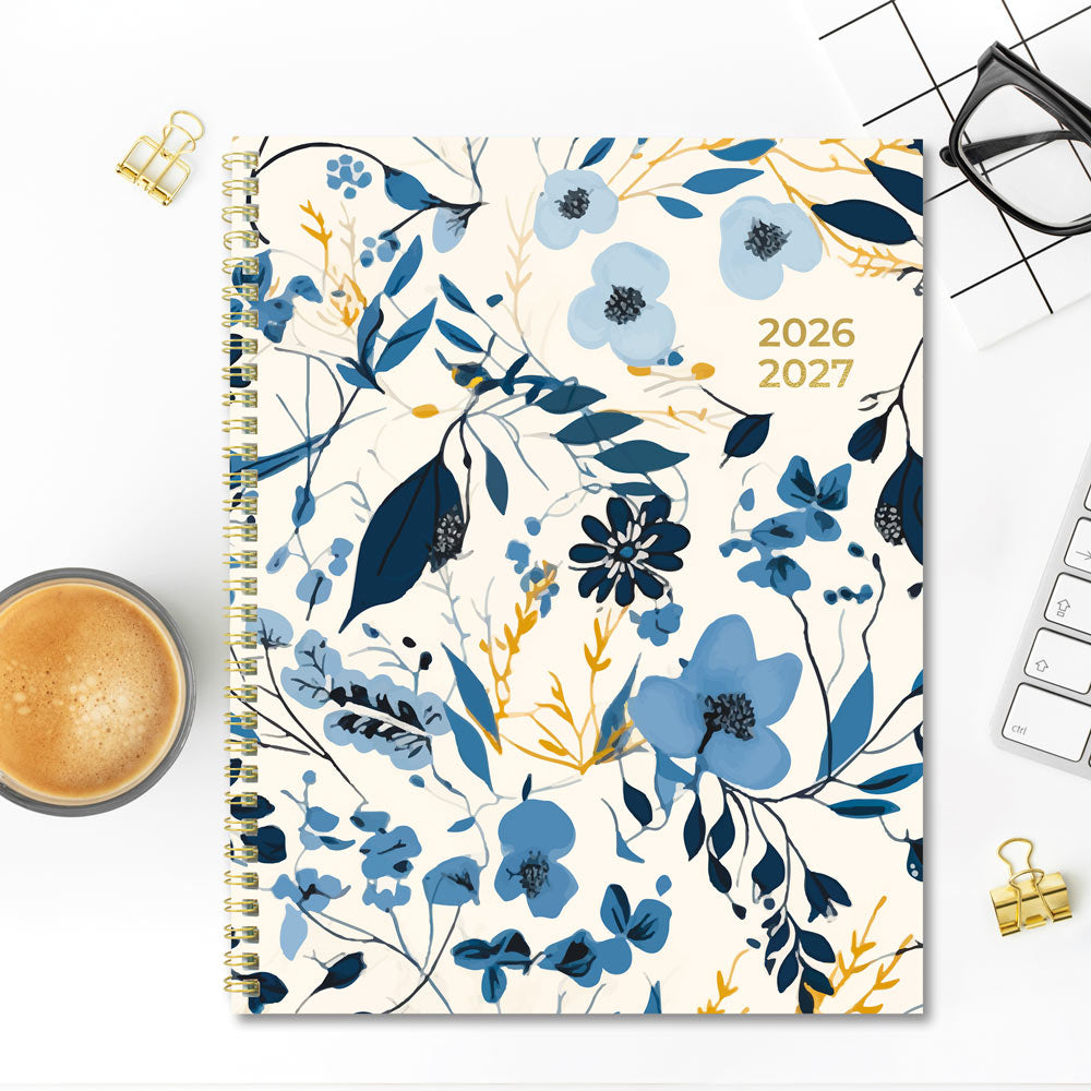 Academic Monthly Planner, Blossom, 2026 - 2027 - English CA714PG.01-27 #color_blossom-yellow