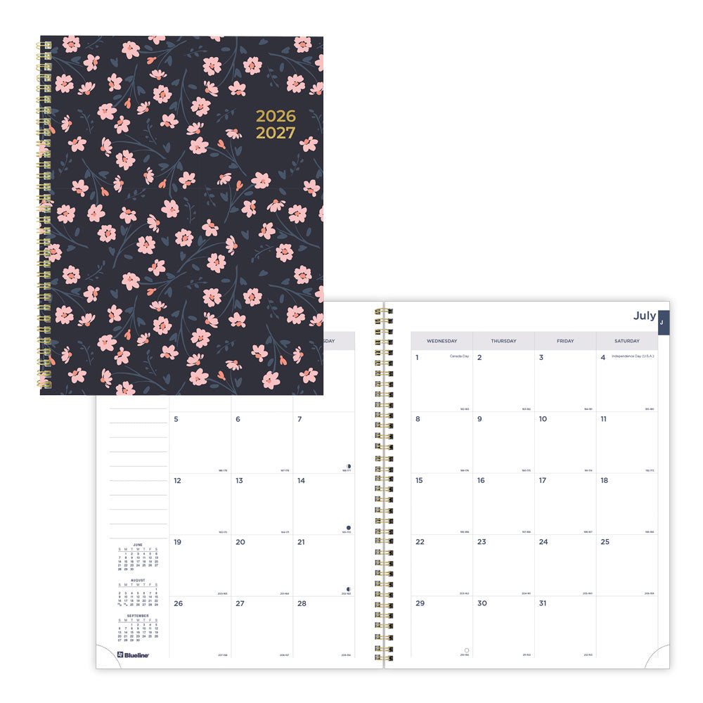 Academic Monthly Planner, Blossom, 2026 - 2027 - English CA714PG.02-27 #color_blossom-pink