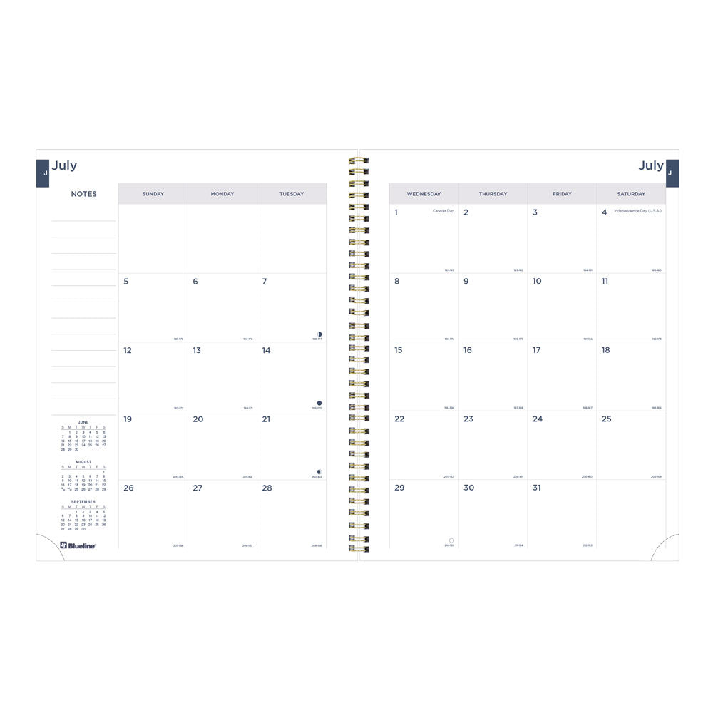 Academic Monthly Planner, Nautical, 2026 - 2027 - English CA714PH.02-27 #color_cabana