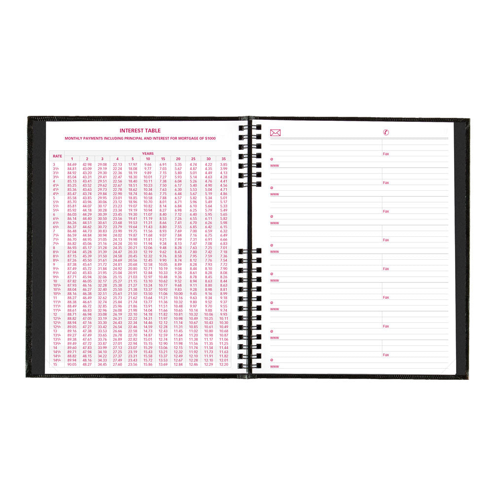 CoilPro™ Monthly Planner, 2027, 14 Months CB1200C.BLK-27 Brownline