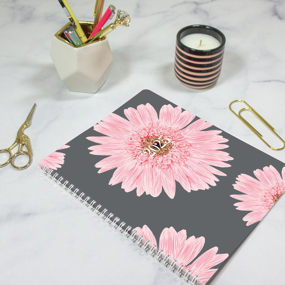 Pink Daisy Monthly Planner 2025 (CB1200G.05-25)